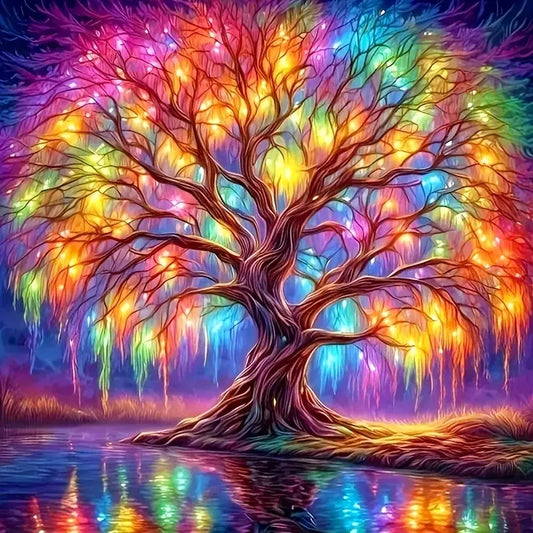 Colourful tree