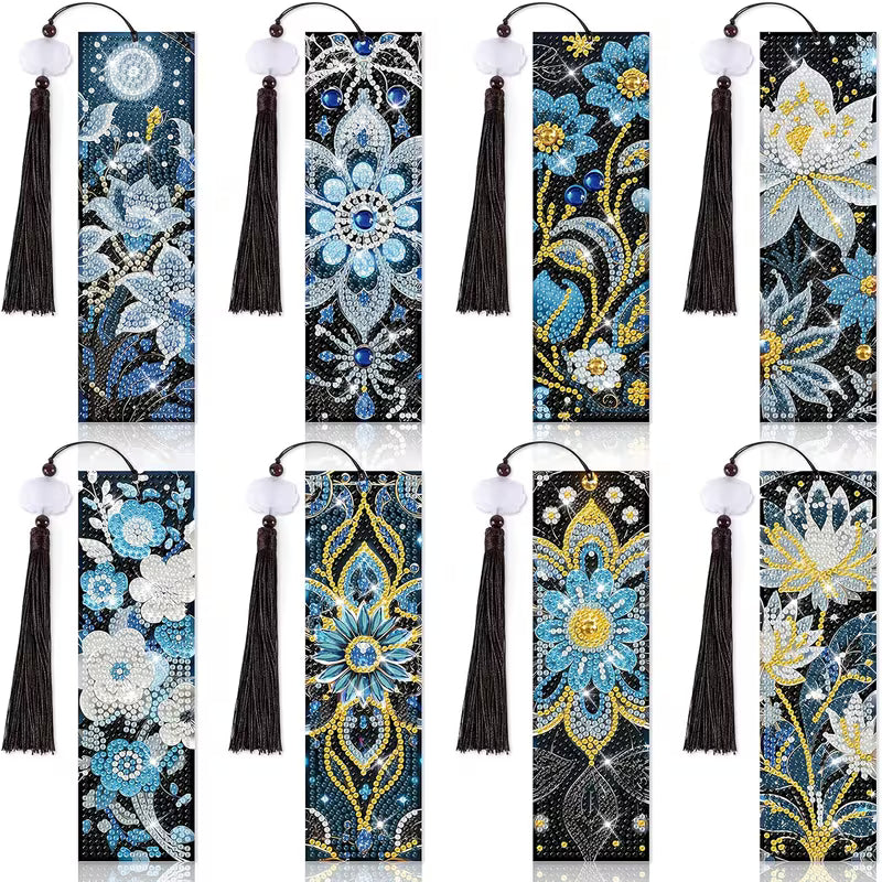 Bookmarks - Flowers (Set of 8)