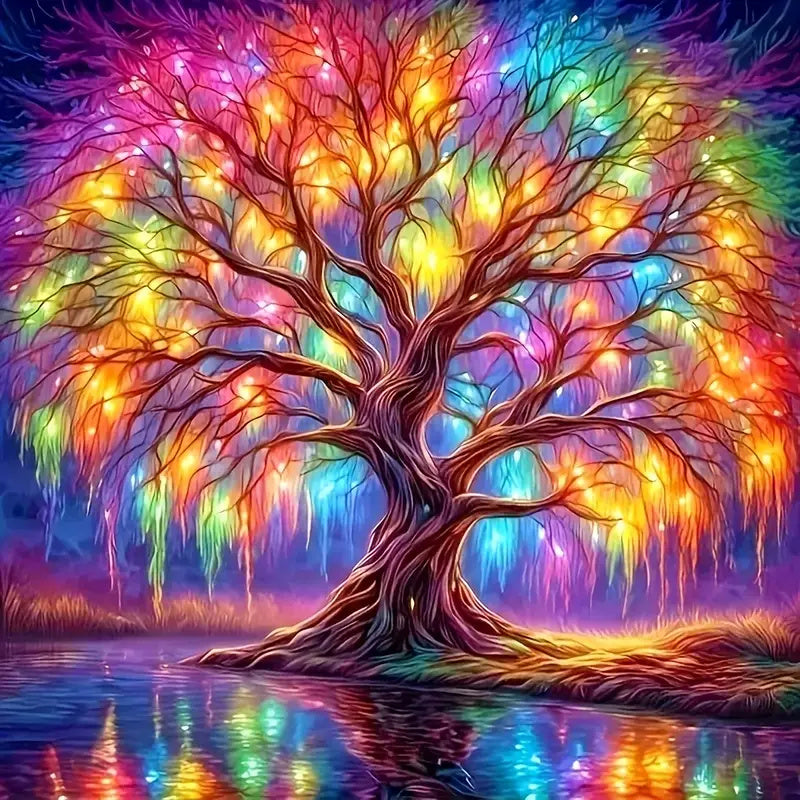 Colourful tree