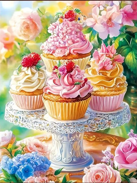Pink cupcakes
