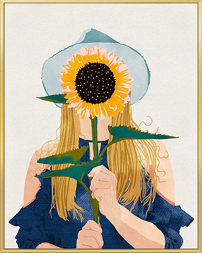Sunflower girl