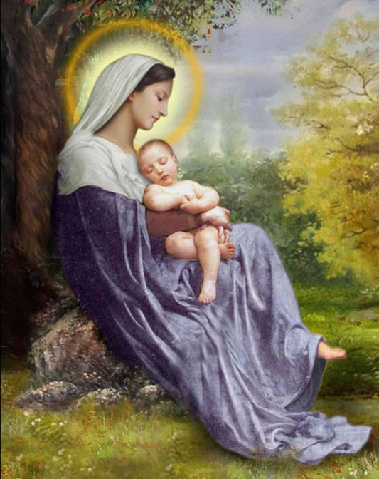 Mary and Jesus baby