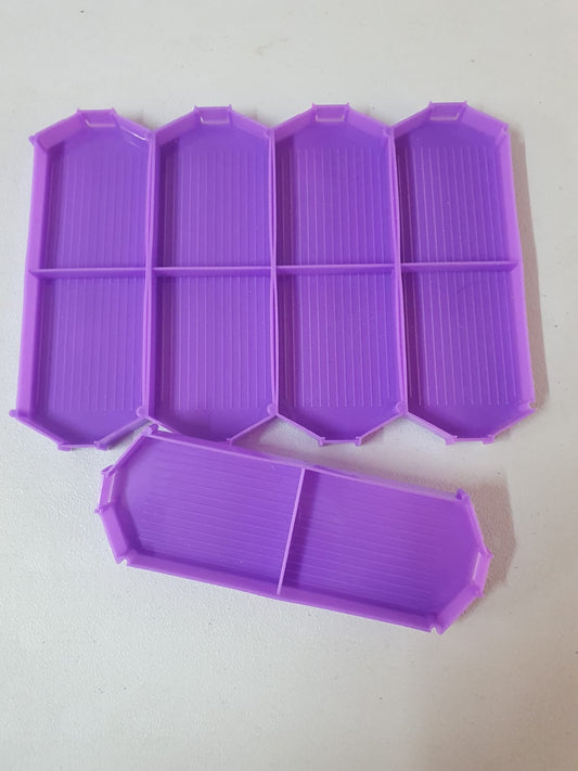 Set of drill trays - 10 slots