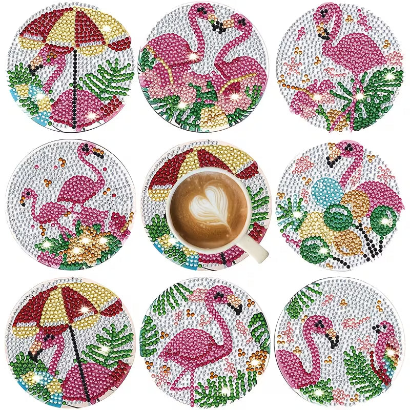Coasters - Flamingos