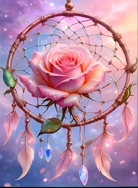 Rose dreamcatcher